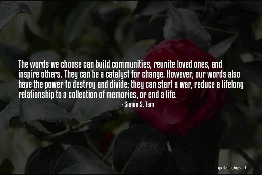 Reunite Soon Quotes By Simon S. Tam