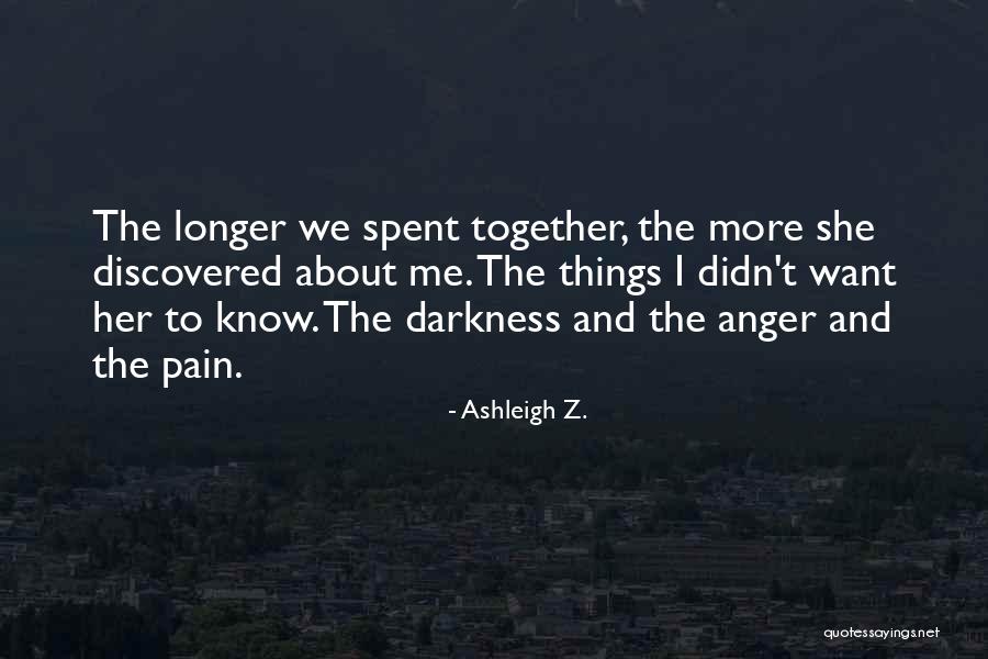 Reunited Lovers Quotes By Ashleigh Z.