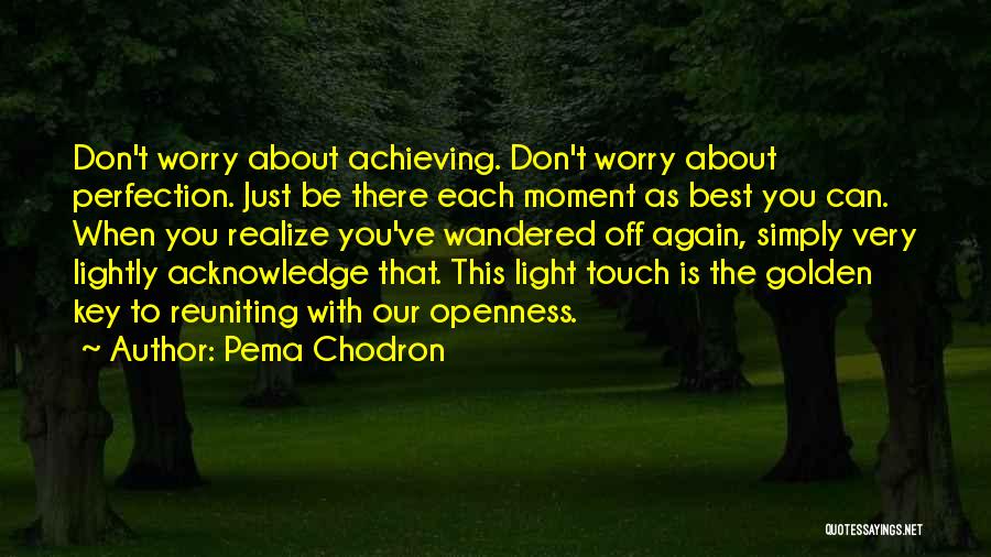 Reuniting With Ex Quotes By Pema Chodron
