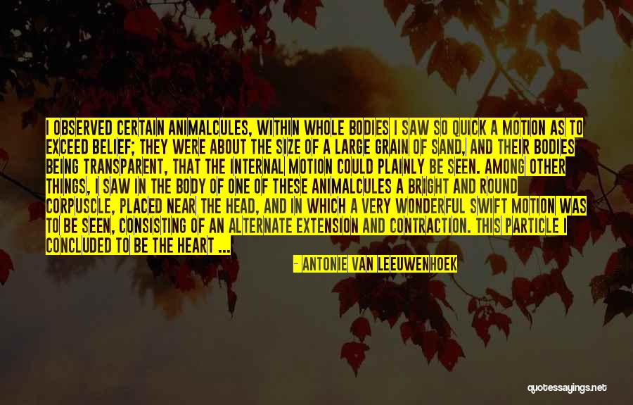 Reutemann Financial Solutions Quotes By Antonie Van Leeuwenhoek Reutemann Financial Solutions Quotes By Antonie Van Leeuwenhoek