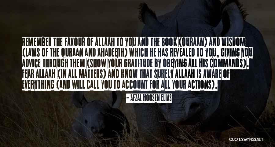 Revealed Quotes By Afzal Hoosen Elias Revealed Quotes By Afzal Hoosen Elias