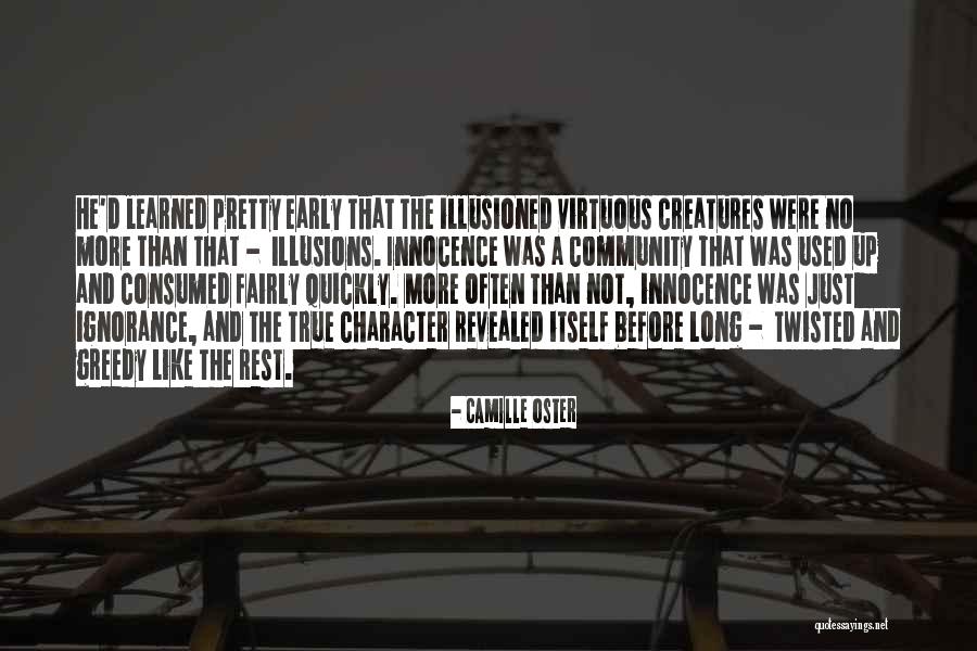 Revealed Quotes By Camille Oster Revealed Quotes By Camille Oster