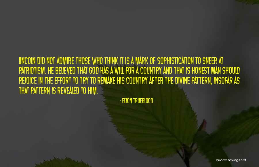 Revealed Quotes By Elton Trueblood Revealed Quotes By Elton Trueblood