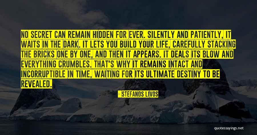 Revealed Quotes By Stefanos Livos