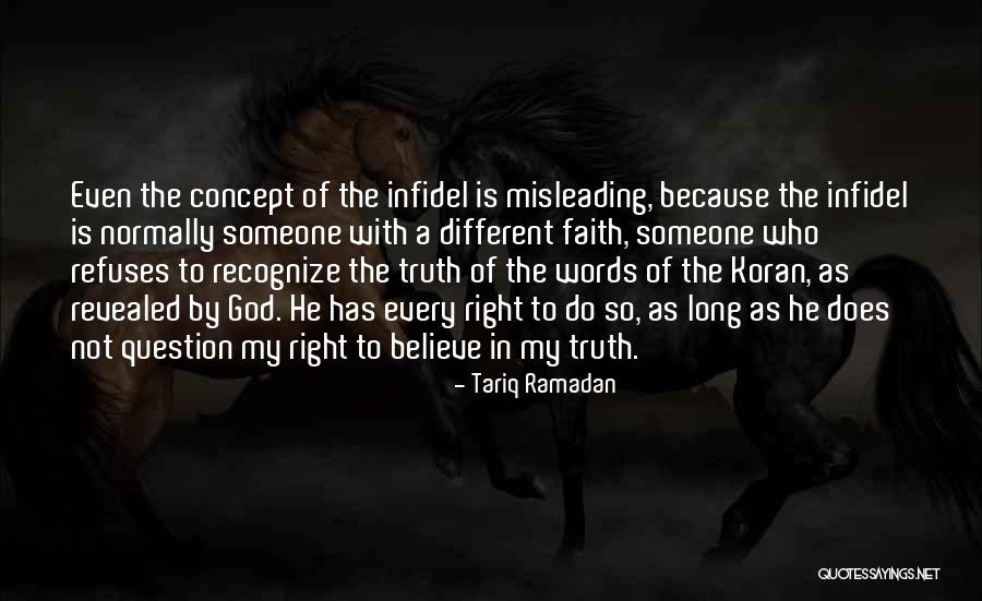 Revealed Quotes By Tariq Ramadan