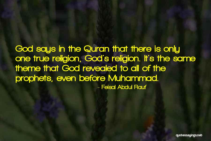 Revealed Religion Quotes By Feisal Abdul Rauf Revealed Religion Quotes By Feisal Abdul Rauf