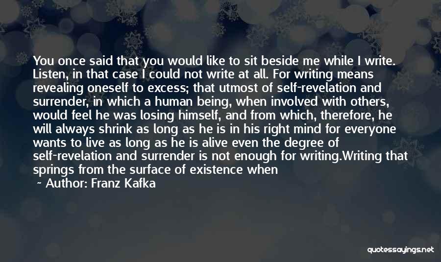 Revealing Self Quotes By Franz Kafka