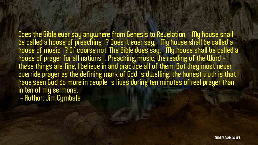 Revelation Bible Quotes By Jim Cymbala