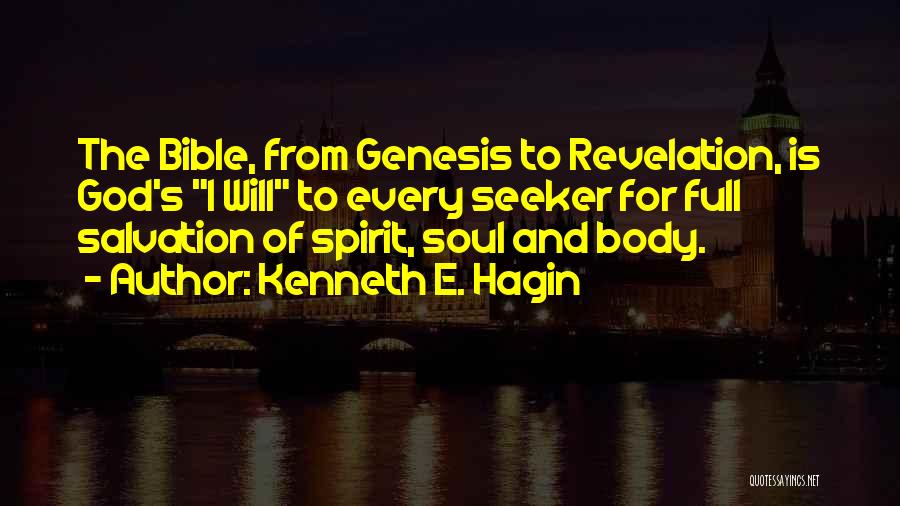Revelation Bible Quotes By Kenneth E. Hagin