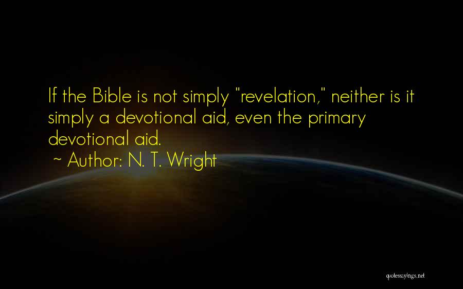 Revelation Bible Quotes By N. T. Wright