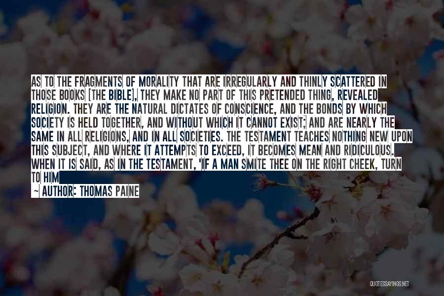 Revelation Bible Quotes By Thomas Paine