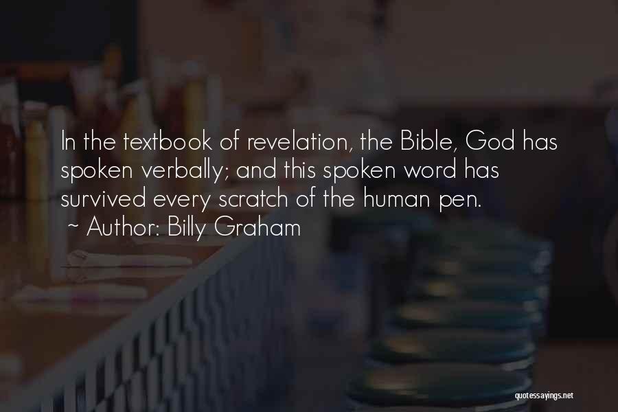 Revelation In The Bible Quotes By Billy Graham