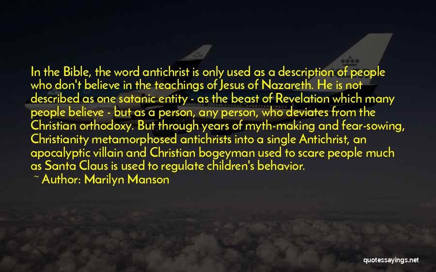 Revelation In The Bible Quotes By Marilyn Manson