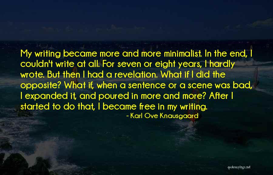 Revelation The Seven Quotes By Karl Ove Knausgaard Revelation The Seven Quotes By Karl Ove Knausgaard