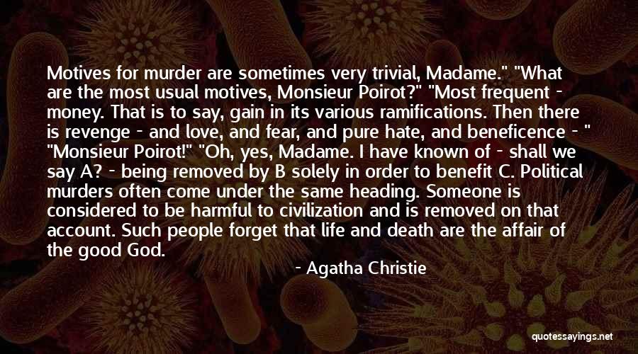 Revenge And God Quotes By Agatha Christie Revenge And God Quotes By Agatha Christie
