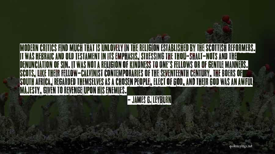 Revenge And God Quotes By James G. Leyburn Revenge And God Quotes By James G. Leyburn