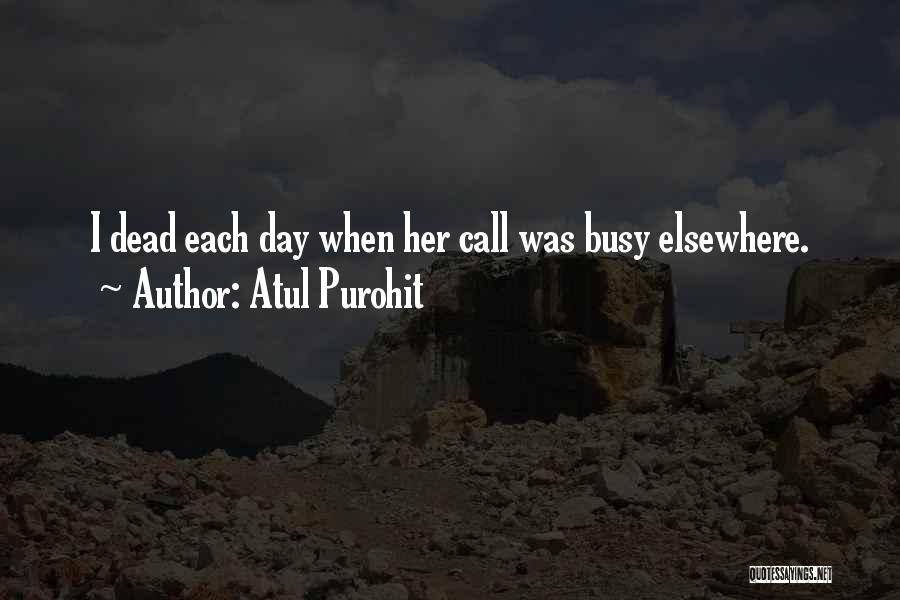 Revenge And Love Quotes By Atul Purohit