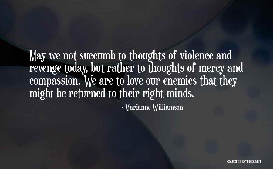 Revenge And Love Quotes By Marianne Williamson