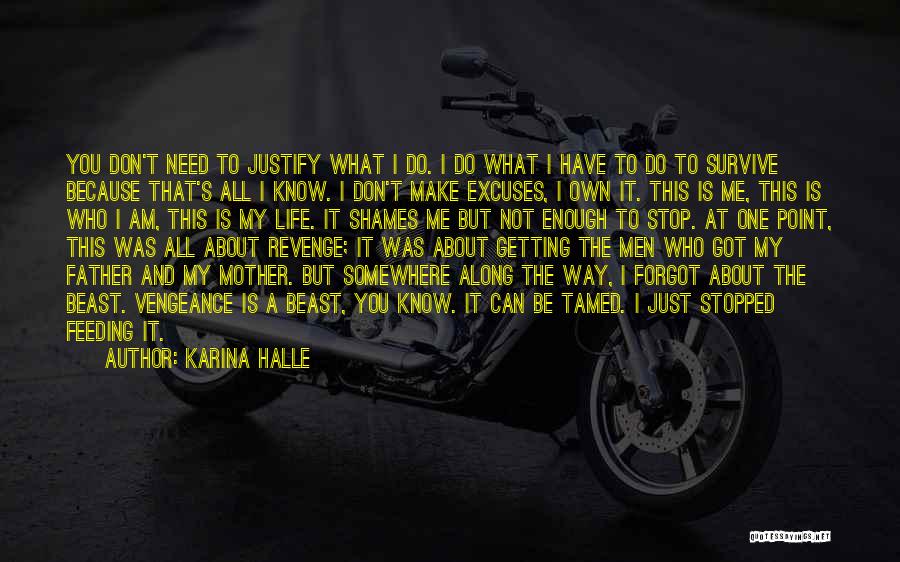 Revenge And Vengeance Quotes By Karina Halle