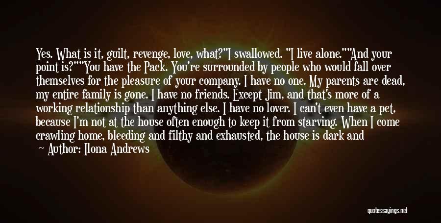 Revenge From Love Quotes By Ilona Andrews