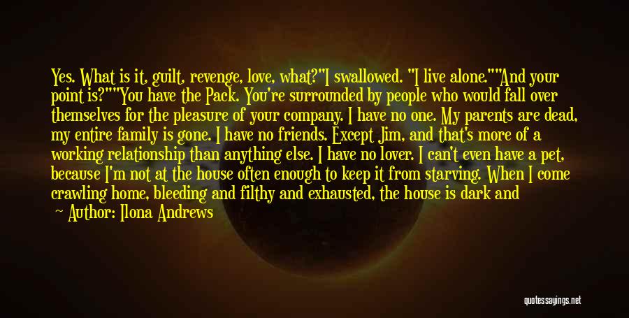 Revenge Love Quotes By Ilona Andrews