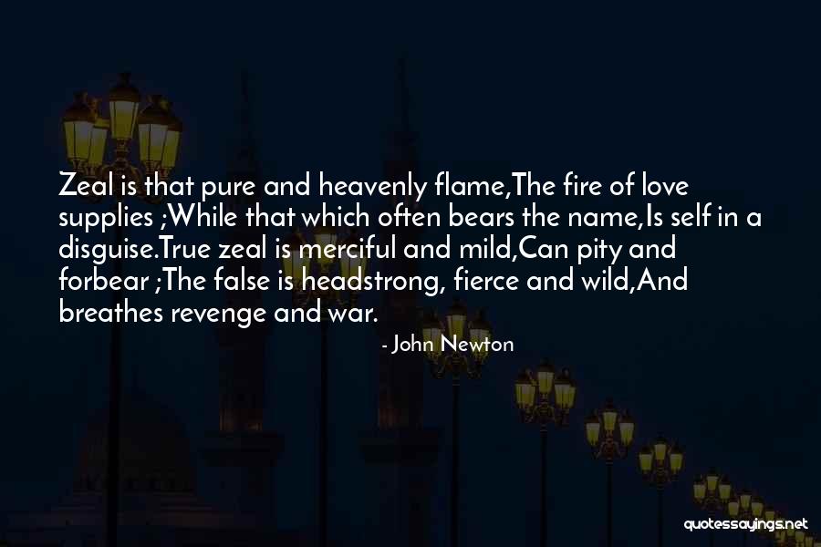 Revenge Vs Love Quotes By John Newton