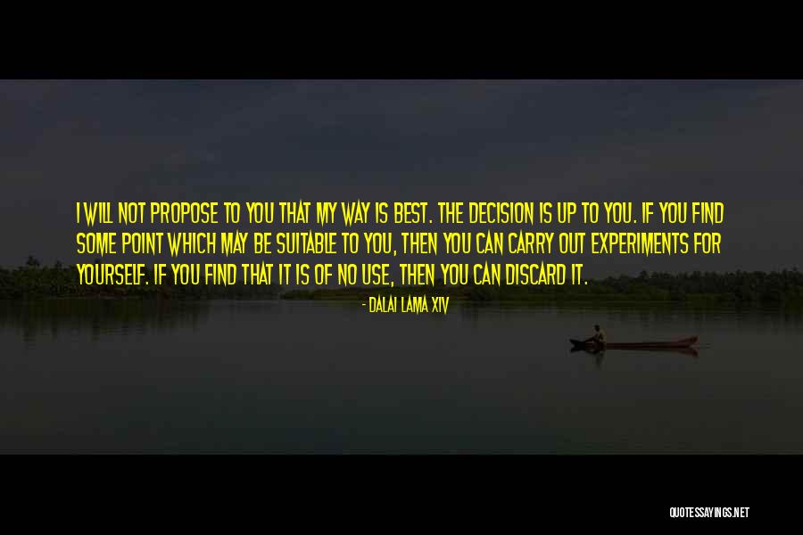Revenirea Lui Quotes By Dalai Lama XIV Revenirea Lui Quotes By Dalai Lama XIV