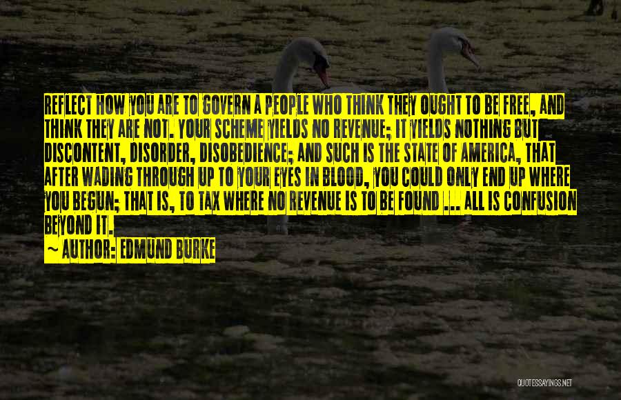 Revenue Quotes By Edmund Burke