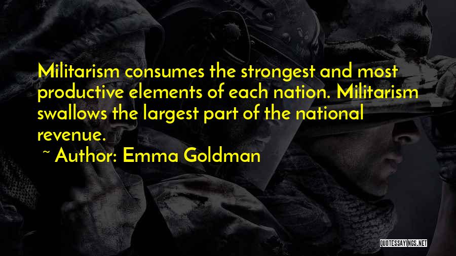 Revenue Quotes By Emma Goldman