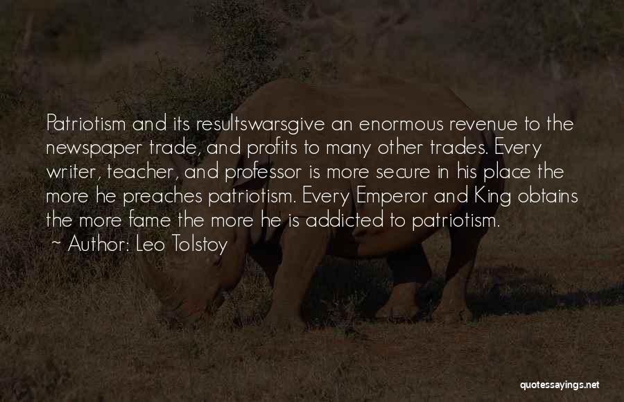 Revenue Quotes By Leo Tolstoy
