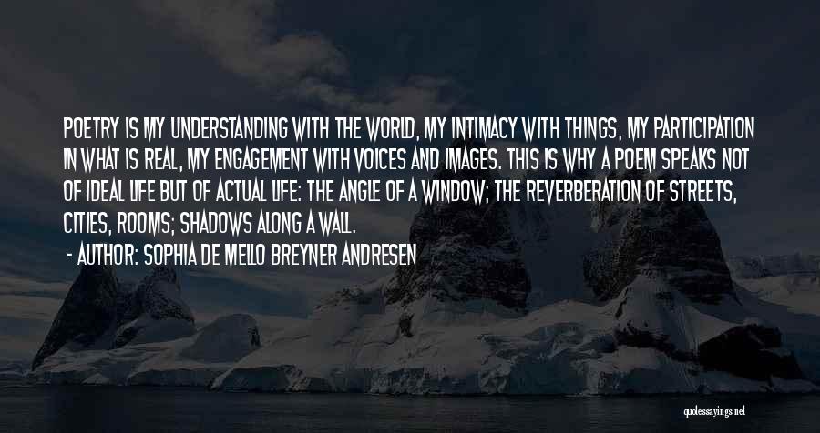 Reverberation Quotes By Sophia De Mello Breyner Andresen