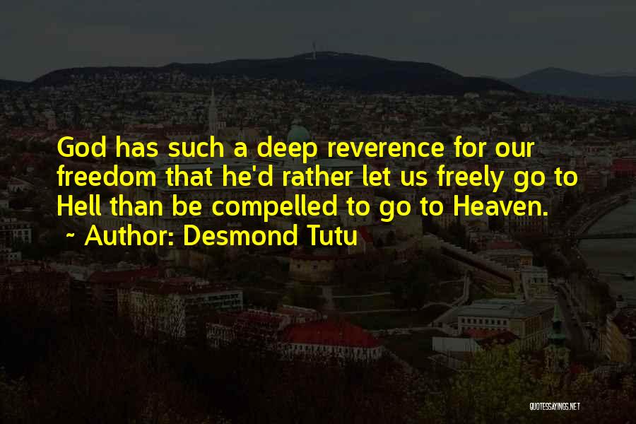 Reverence To God Quotes By Desmond Tutu