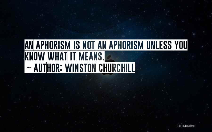 Reverend Barbee Quotes By Winston Churchill