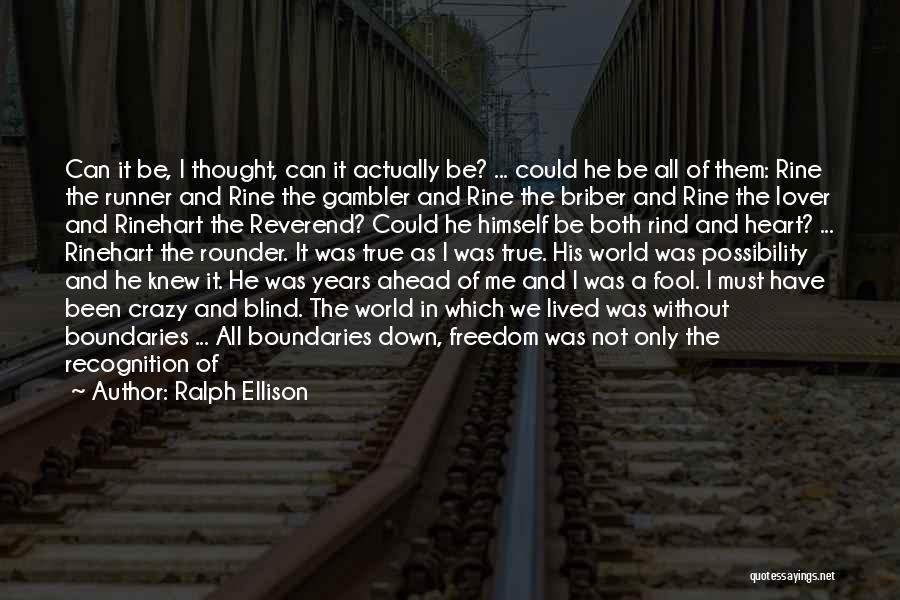 Reverend Quotes By Ralph Ellison