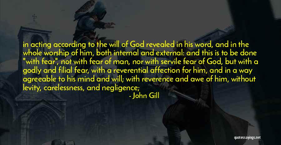 Reverential Quotes By John Gill Reverential Quotes By John Gill