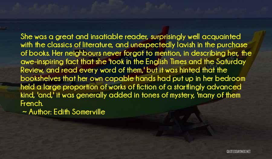 Review Of Literature Quotes By Edith Somerville