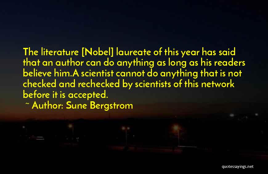 Review Of Literature Quotes By Sune Bergstrom