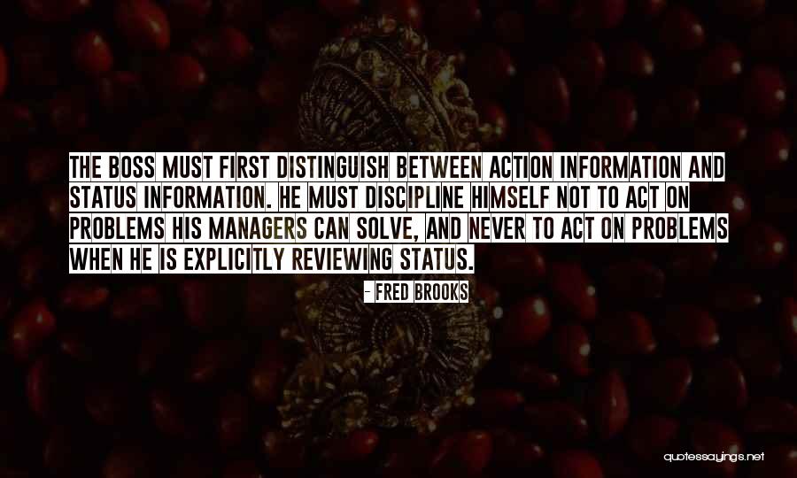 Reviewing Quotes By Fred Brooks