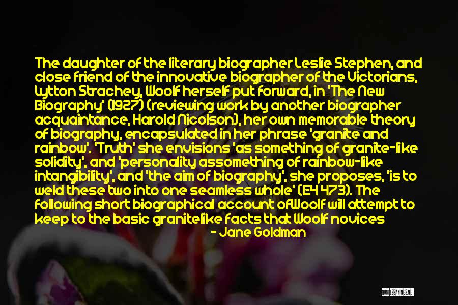 Reviewing Quotes By Jane Goldman