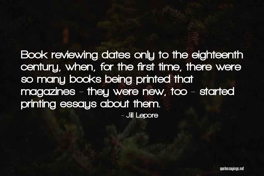 Reviewing Quotes By Jill Lepore Reviewing Quotes By Jill Lepore