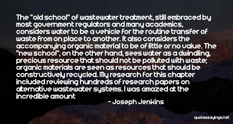 Reviewing Quotes By Joseph Jenkins