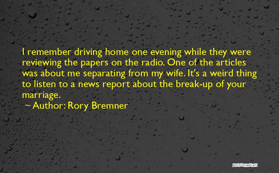 Reviewing Quotes By Rory Bremner