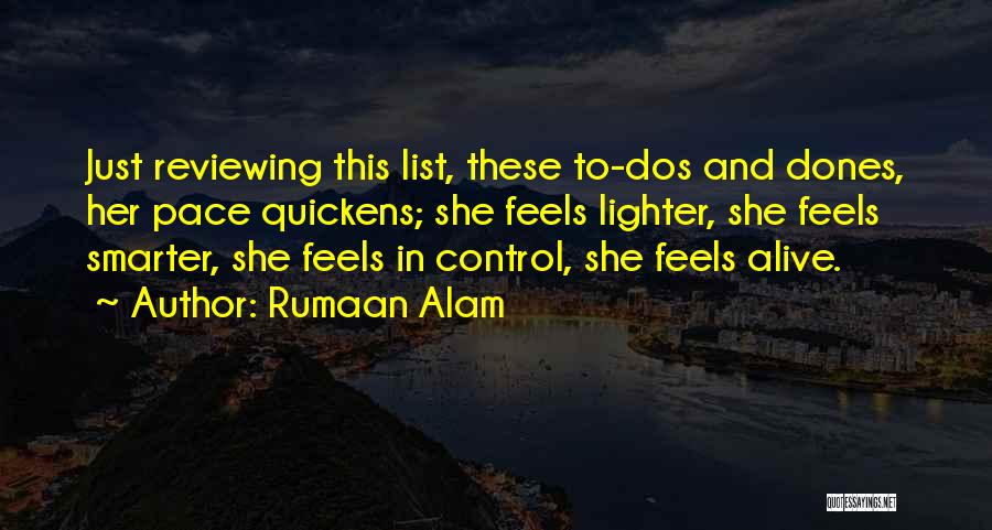 Reviewing Quotes By Rumaan Alam