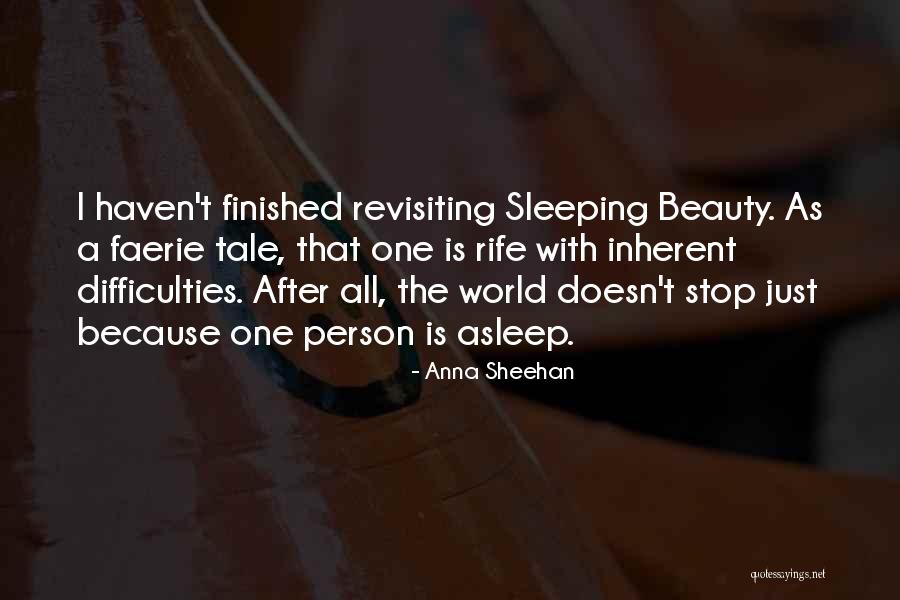 Revisiting Quotes By Anna Sheehan