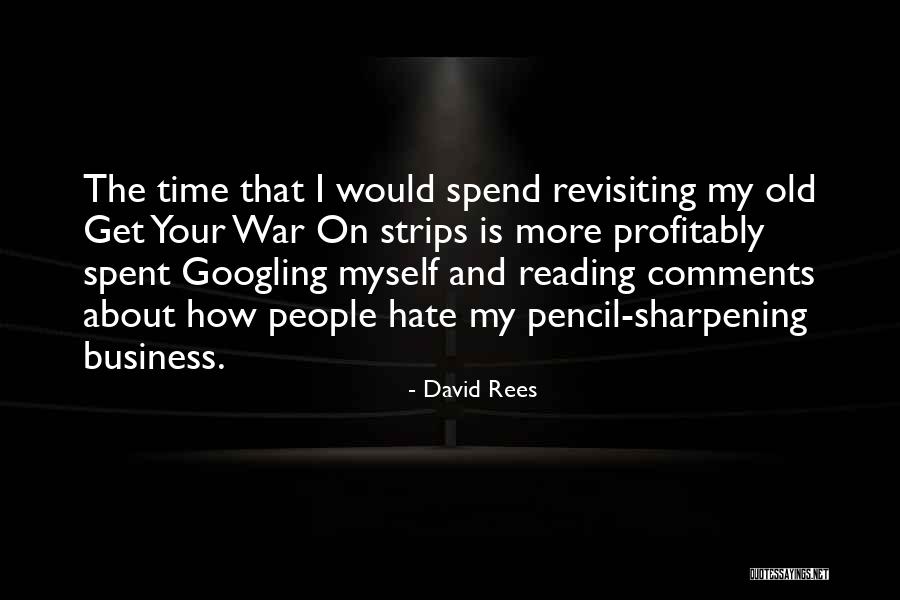 Revisiting Quotes By David Rees Revisiting Quotes By David Rees
