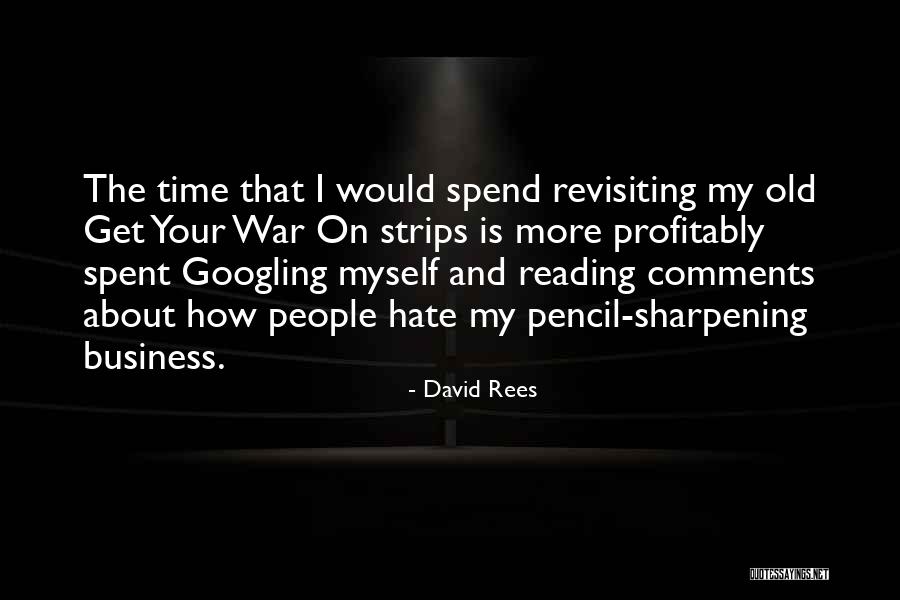 Revisiting Quotes By David Rees