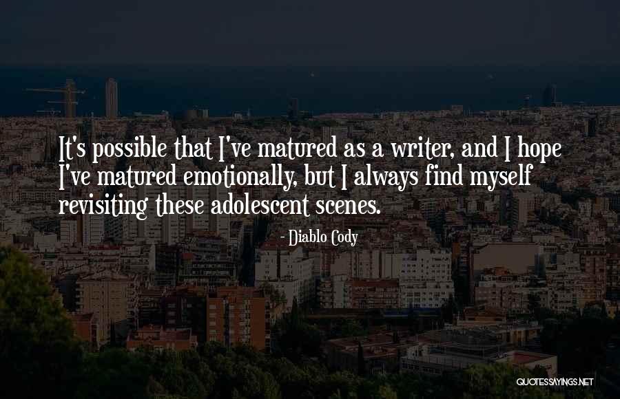 Revisiting Quotes By Diablo Cody Revisiting Quotes By Diablo Cody