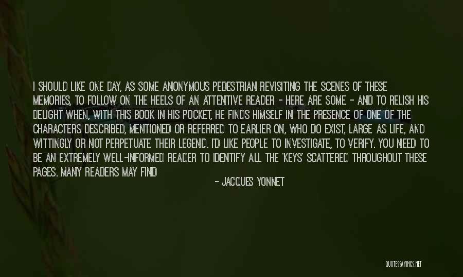 Revisiting Quotes By Jacques Yonnet