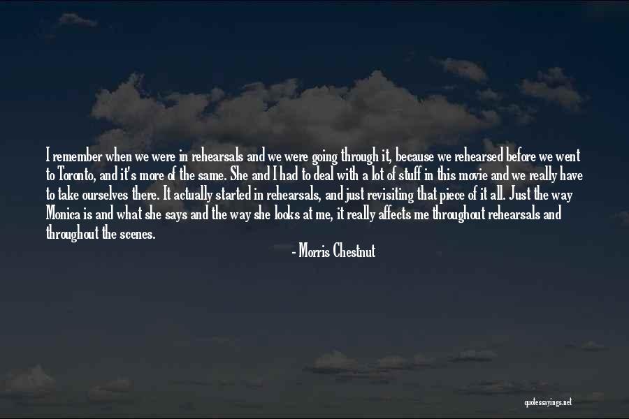 Revisiting Quotes By Morris Chestnut Revisiting Quotes By Morris Chestnut
