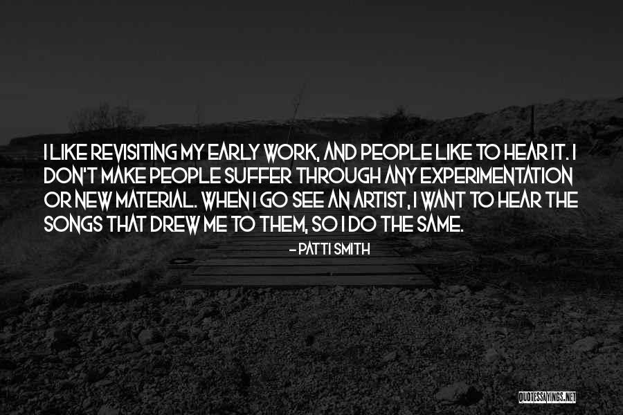 Revisiting Quotes By Patti Smith